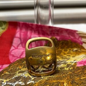 Salvatore Ferragamo Scarf Ring